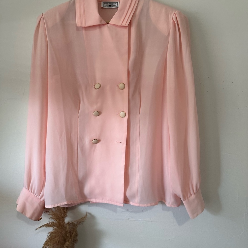 Elegant Pink Blouse - Picture 4 of 6